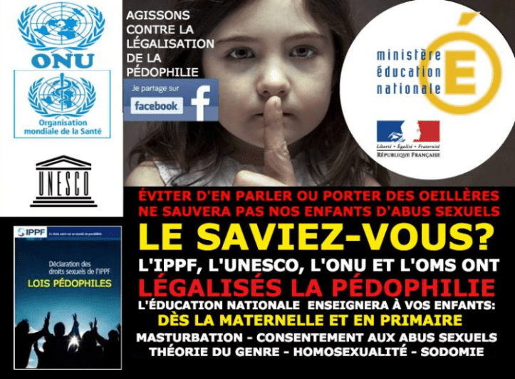 Non à la pédophilie à l'école 2