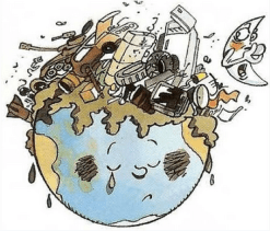 Pollution de la Terre (air, eau, terre)