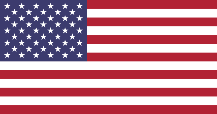 10. American war flag - no gold fringes
