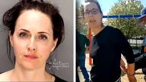 Mother arrested in park by cop