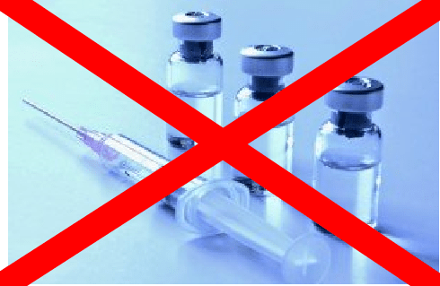 No vaccins necessary