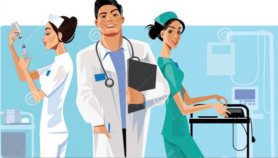 Personnel soignant - Dreamtime.com